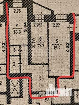 2-к квартира, вторичка, 57м2, 2/10 этаж