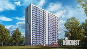2-к квартира, строящийся дом, 51м2, 7/18 этаж