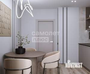 2-к квартира, вторичка, 53м2, 2/10 этаж