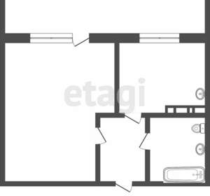 1-к квартира, вторичка, 28м2, 1/10 этаж
