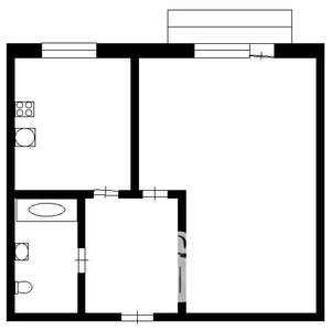 1-к квартира, вторичка, 35м2, 4/10 этаж