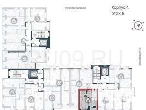 2-к квартира, вторичка, 41м2, 5/7 этаж