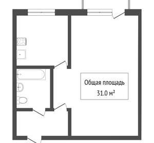 1-к квартира, вторичка, 30м2, 1/5 этаж