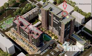 2-к квартира, вторичка, 58м2, 2/16 этаж