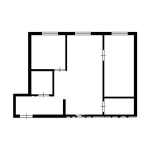 2-к квартира, вторичка, 44м2, 8/9 этаж