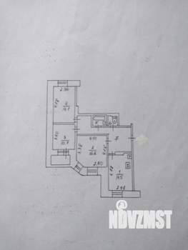 3-к квартира, вторичка, 77м2, 5/5 этаж