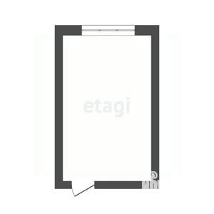 Студия квартира, вторичка, 16м2, 2/5 этаж