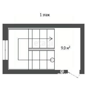 2-к квартира, вторичка, 76м2, 6/6 этаж