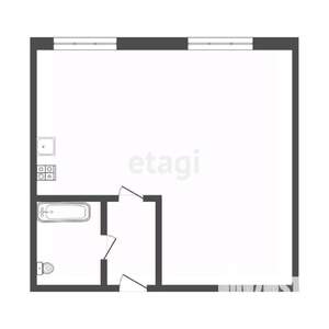 1-к квартира, вторичка, 33м2, 2/3 этаж