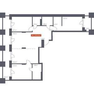 4-к квартира, вторичка, 100м2, 10/10 этаж