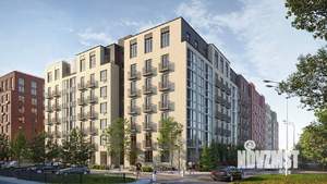 2-к квартира, строящийся дом, 43м2, 5/7 этаж