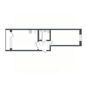 2-к квартира, вторичка, 48м2, 5/23 этаж