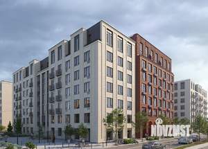 3-к квартира, строящийся дом, 68м2, 7/7 этаж