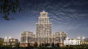 1-к квартира, строящийся дом, 62м2, 9/30 этаж
