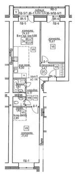 3-к квартира, строящийся дом, 83м2, 6/9 этаж