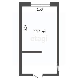 Студия квартира, вторичка, 20м2, 3/5 этаж