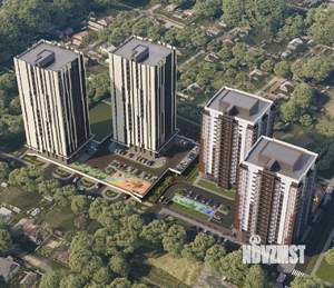 3-к квартира, строящийся дом, 77м2, 2/19 этаж