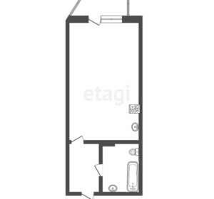 Студия квартира, вторичка, 28м2, 9/1 этаж