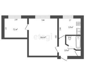 Фото квартиры на продажу (1)