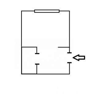 1-к квартира, вторичка, 18м2, 4/9 этаж