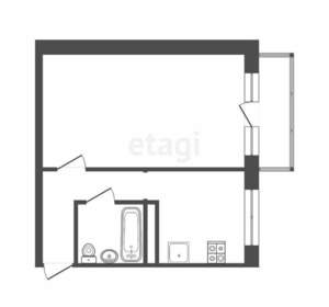 1-к квартира, вторичка, 32м2, 2/5 этаж