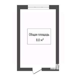 Студия квартира, вторичка, 32м2, 2/5 этаж