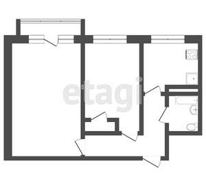 2-к квартира, вторичка, 44м2, 2/5 этаж