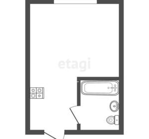 Студия квартира, вторичка, 13м2, 2/5 этаж