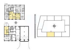 2-к квартира, вторичка, 74м2, 1/23 этаж