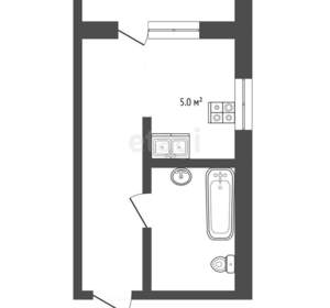 1-к квартира, вторичка, 32м2, 2/10 этаж