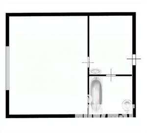 1-к квартира, вторичка, 19м2, 3/5 этаж