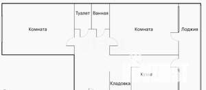 1-к квартира, вторичка, 22м2, 5/5 этаж