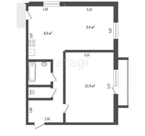Фото квартиры на продажу (1)