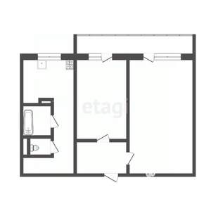 2-к квартира, вторичка, 54м2, 8/10 этаж