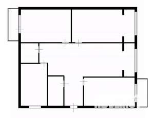 4-к квартира, вторичка, 94м2, 1/9 этаж