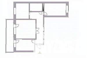 3-к квартира, вторичка, 62м2, 9/9 этаж