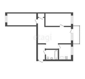 3-к квартира, вторичка, 61м2, 5/5 этаж