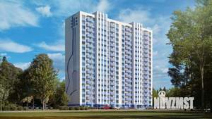 3-к квартира, строящийся дом, 70м2, 15/18 этаж