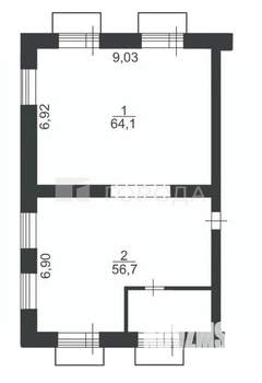 4-к квартира, вторичка, 125м2, 3/3 этаж