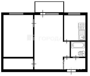2-к квартира, вторичка, 46м2, 5/5 этаж