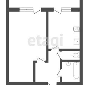 1-к квартира, вторичка, 36м2, 6/9 этаж