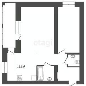 2-к квартира, вторичка, 64м2, 2/5 этаж