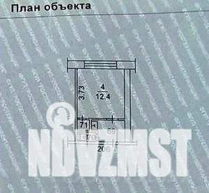 Студия квартира, вторичка, 18м2, 2/5 этаж