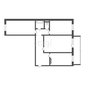 3-к квартира, вторичка, 81м2, 1/17 этаж