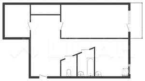 2-к квартира, вторичка, 48м2, 4/5 этаж