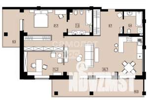 4-к квартира, вторичка, 105м2, 11/18 этаж