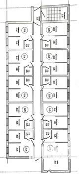 2-к квартира, вторичка, 24м2, 2/2 этаж