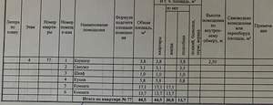 2-к квартира, вторичка, 45м2, 4/5 этаж