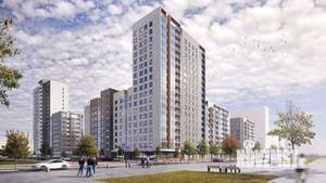 3-к квартира, строящийся дом, 79м2, 2/9 этаж
