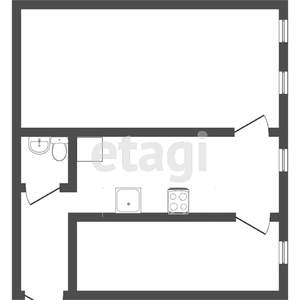 2-к квартира, вторичка, 51м2, 2/2 этаж